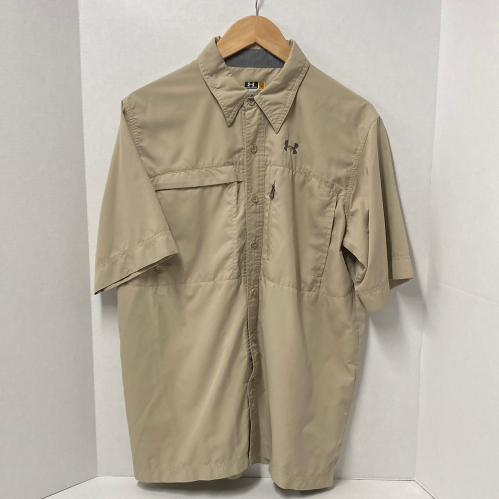 Men's UA Tac Range Short Sleeve Tan